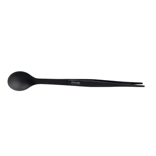 Ambrogio Sanelli A1154017B Chef Tasting Spoon & Tweezers 17cm – Black commercial kitchen equipment