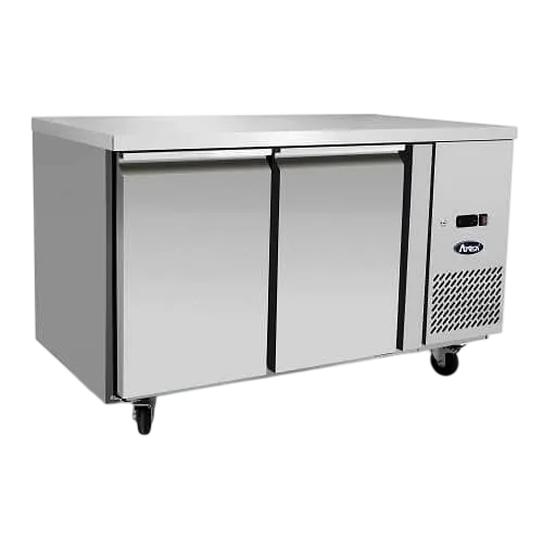 Atosa EPF3422 Two Door Undercounter Fridge – 280 L, GN Compatible commercial kitchen equipment