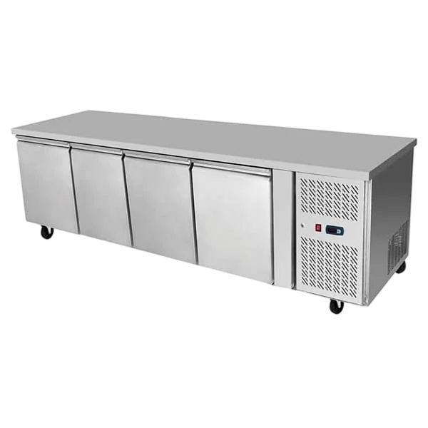Atosa EPF3442 Four-Door Underbench Cooling Fridge Table – 2230mm commercial kitchen equipment