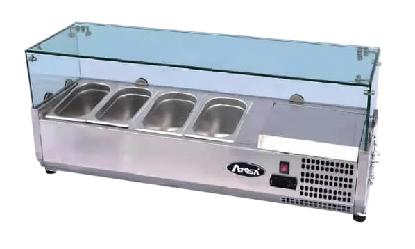 ESL Countertop Salad Bar - Compact & Versatile Food Prep - ESL3885 commercial kitchen equipment