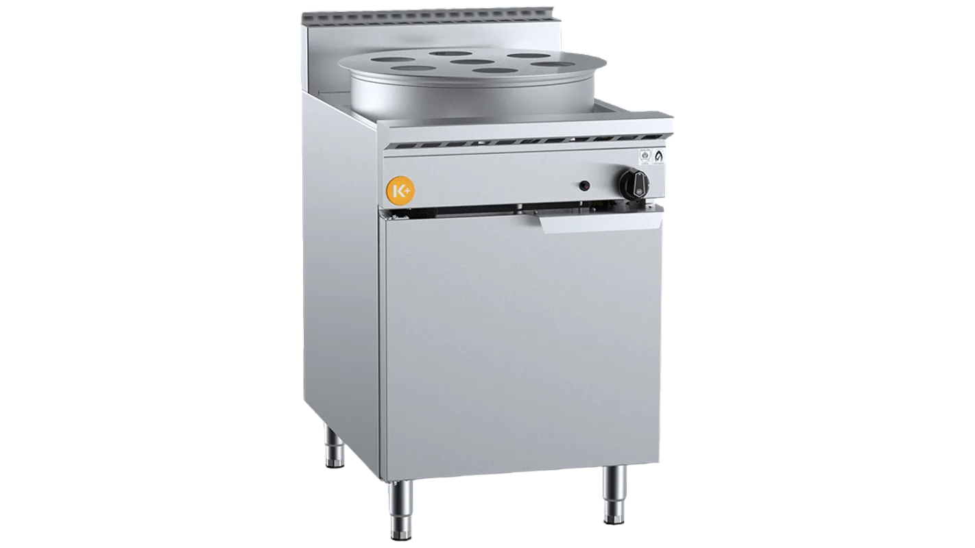 B+S K+ KYCJSF-1HE Single Hole Waterless Heat Exchange Steamer – 600 mm commercial kitchen equipment