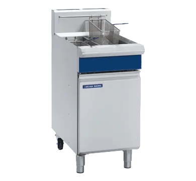 Blue Seal GT46 Gas Fryer – 450mm Twin Pan, 13L + 13L | KW Commercial Kitchen commercial kitchen equipment