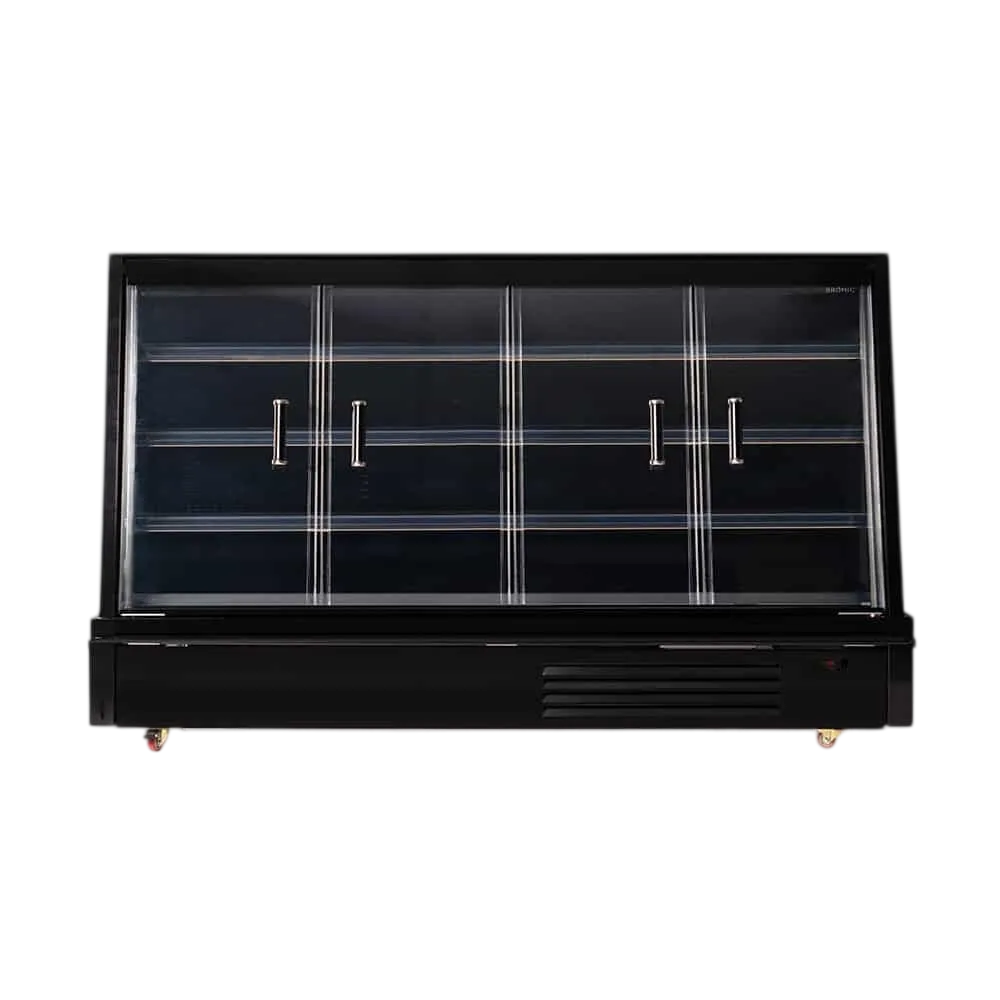 Bromic SVM2500HD-NR 4-Door Semi Vertical Multideck Fridge – 885L | Retail Display commercial kitchen equipment