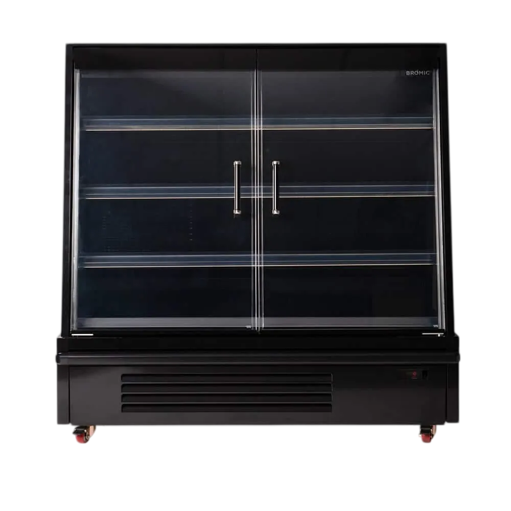 Bromic SVM1580HD-NR Semi-Vertical Display Fridge – 559L | Glass Doors commercial kitchen equipment