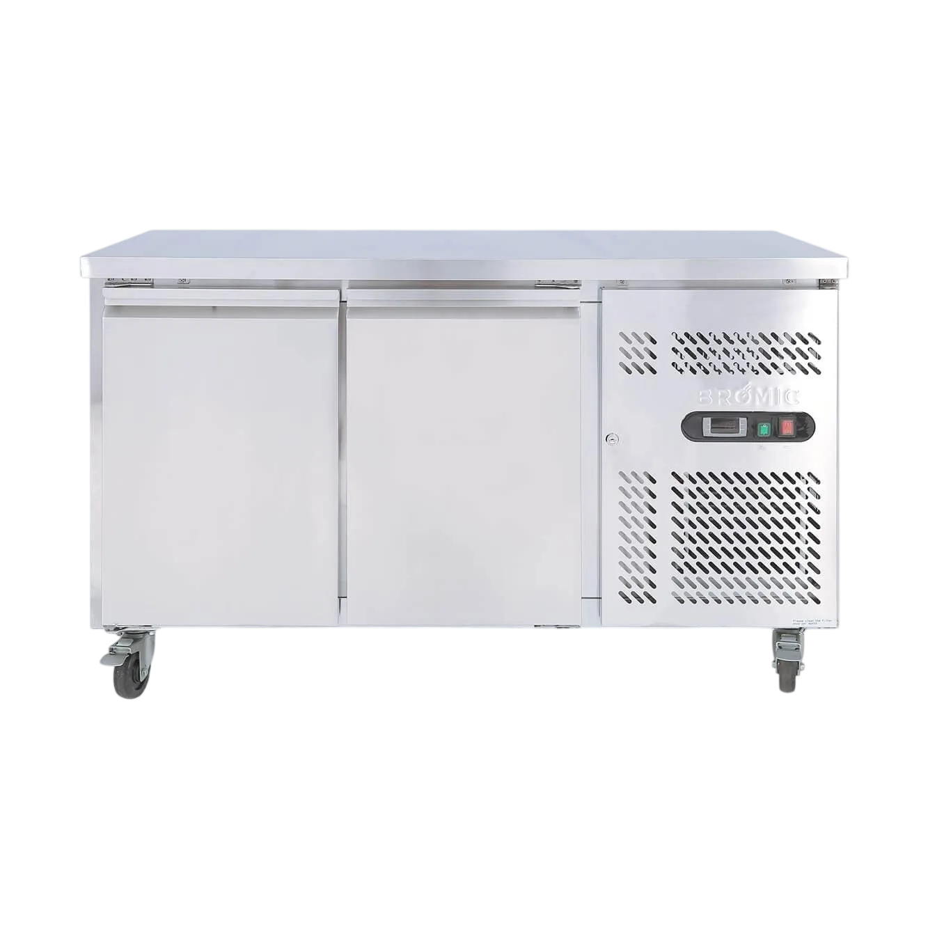 Bromic UBC1360SD-NR Underbench Fridge – 1360mm 2 Door (Natural Refrigerant) commercial kitchen equipment