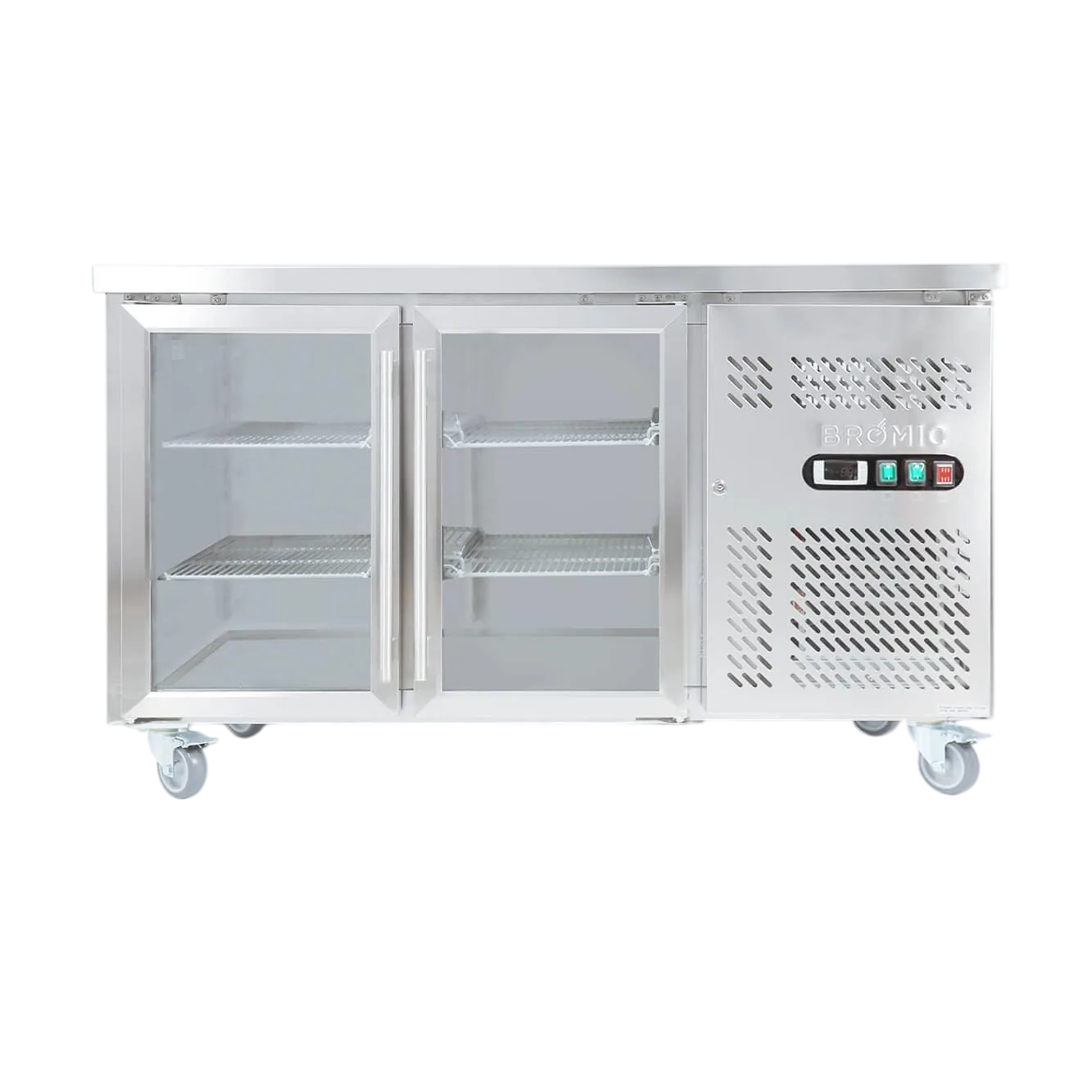 Bromic UBC1360GD-NR Glass Door Underbench Fridge – 1360mm (Beverage Display) commercial kitchen equipment