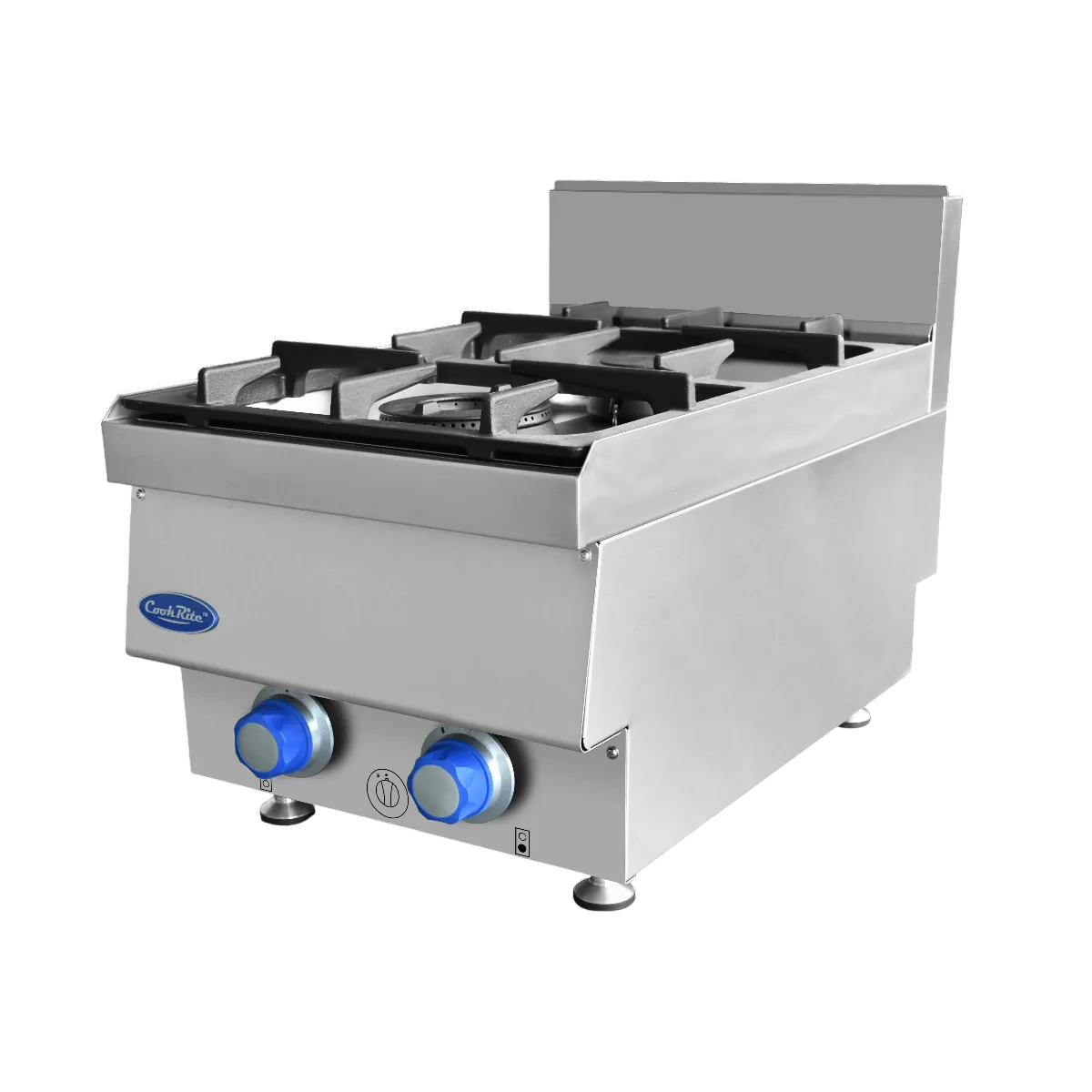 CookRite AT65G2B-C-NG 2 Burner Natural Gas Cooktop – 400mm commercial kitchen equipment