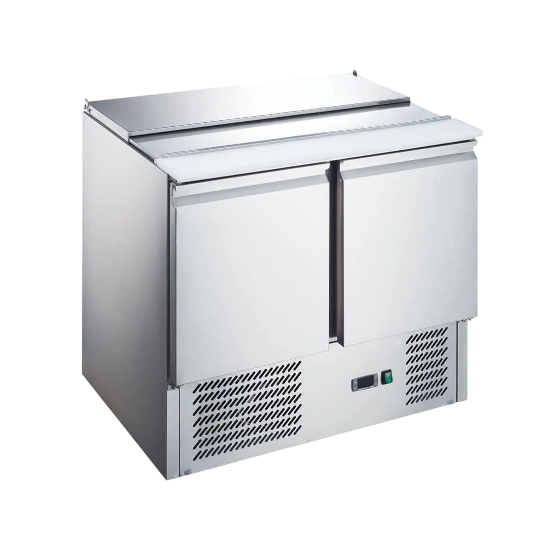 FED-X Two Door Pizza Prep Fridge - XGNS900S commercial kitchen equipment
