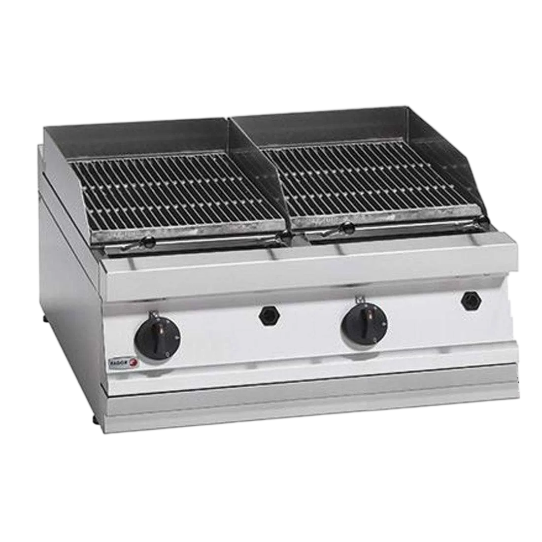 Ex-Showroom: Fagor 700 Series Gas Charcoal 2 Grid Grill BG7-10-QLD7 commercial kitchen equipment