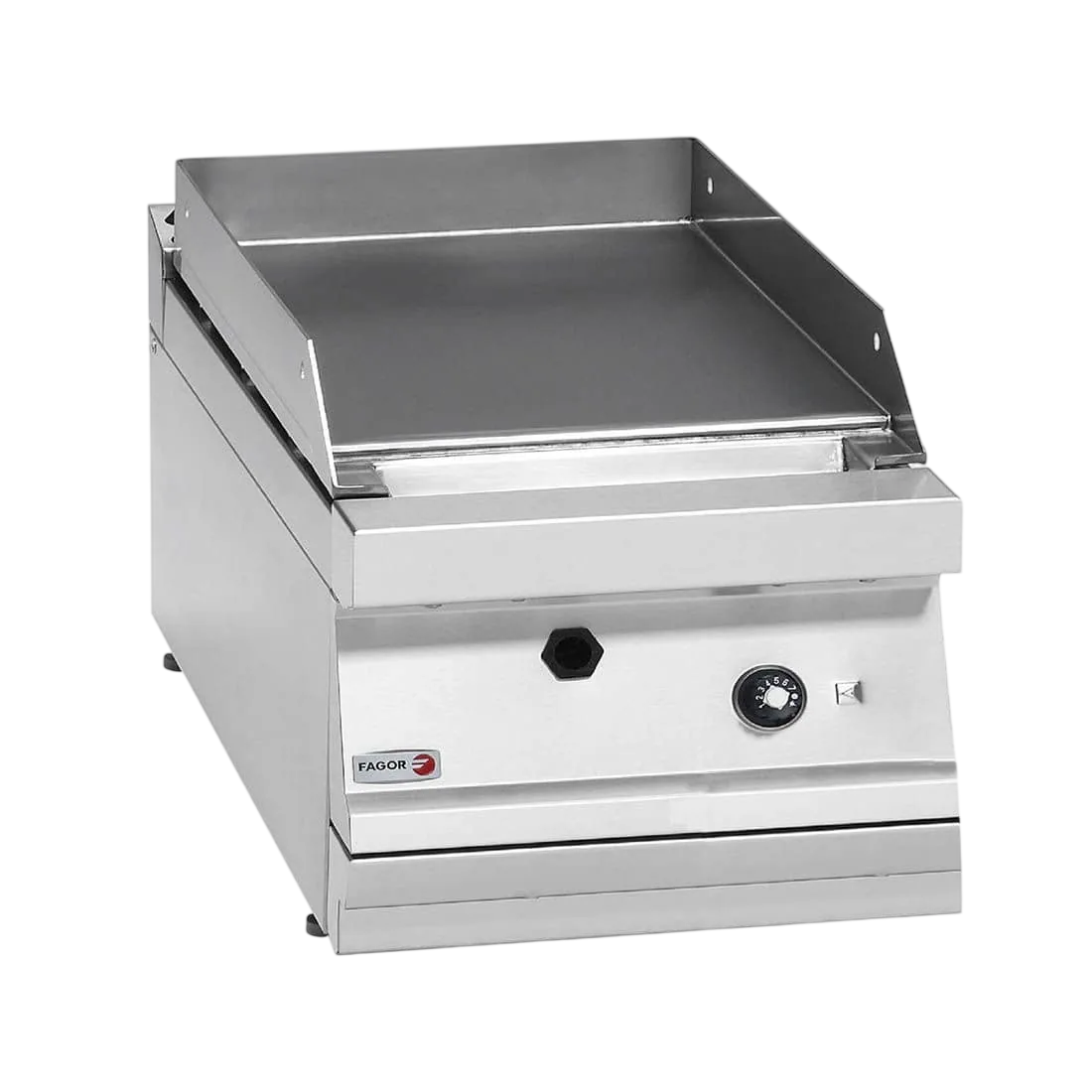 Ex-Showroom: Fagor 700 series natural gas mild steel 1 zone fry top FTG7-05L commercial kitchen equipment