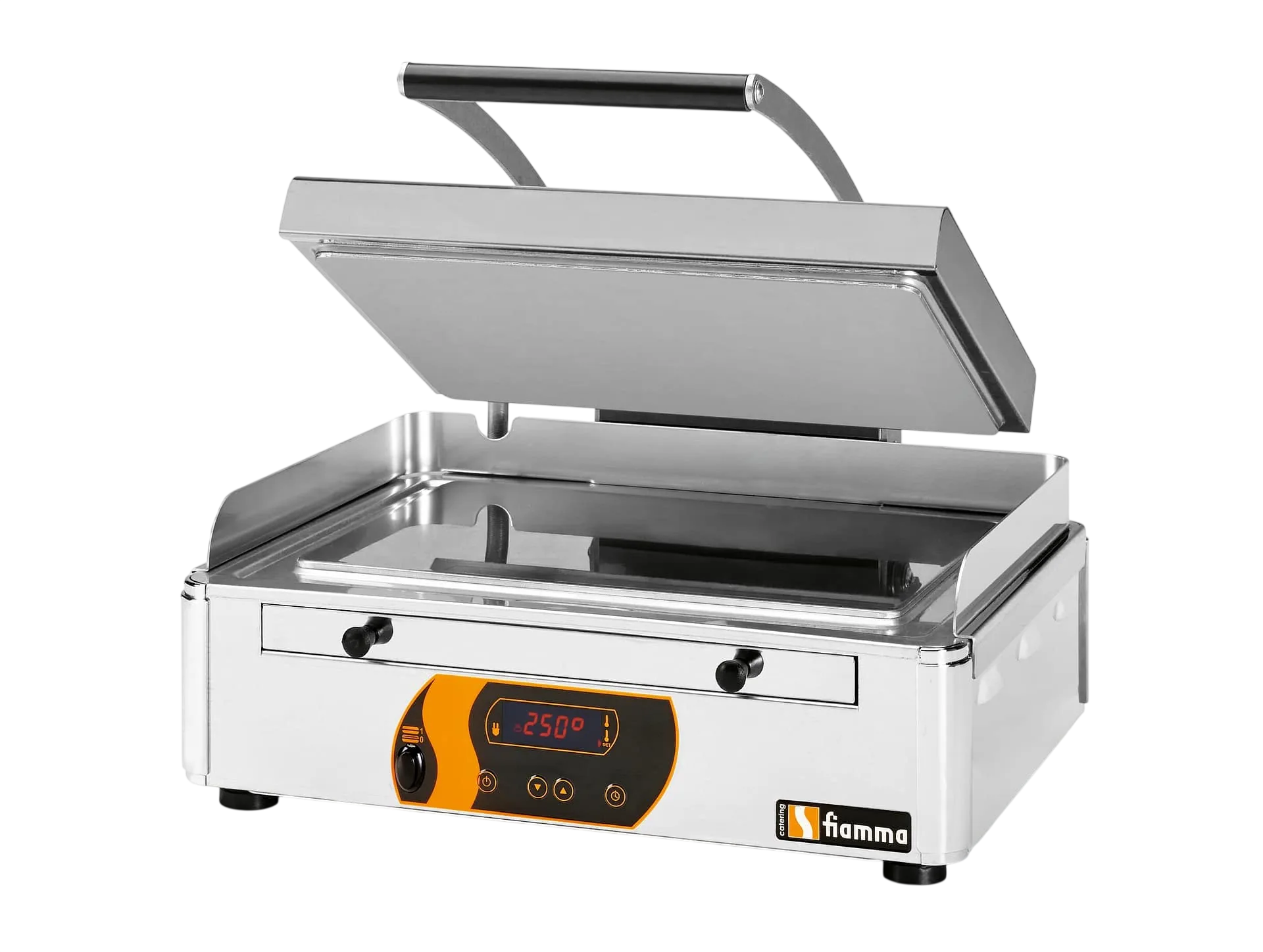 Fiamma CG 6 SS Duplex Contact Grill Range – 3000 W, STAINLESS STEEL commercial kitchen equipment