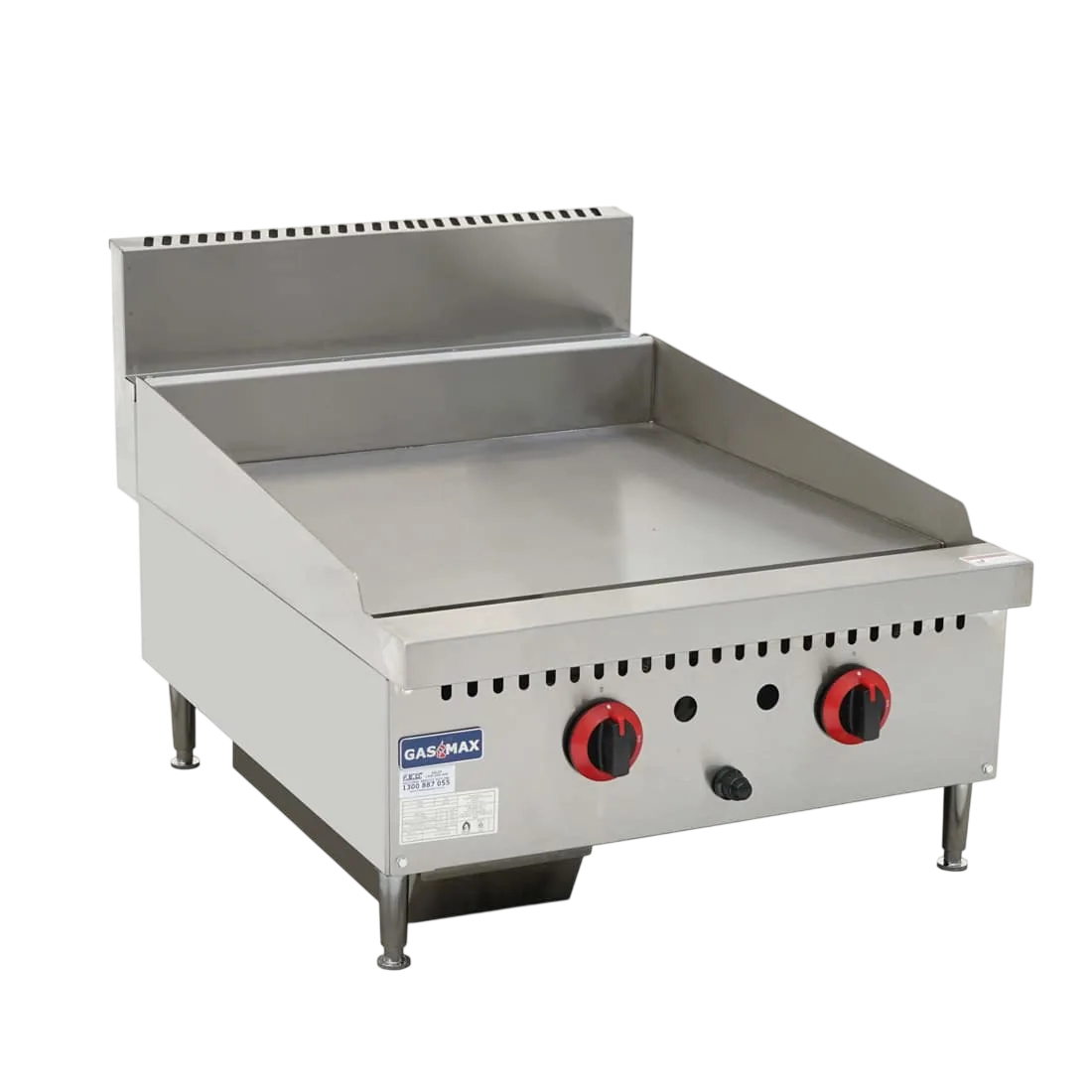 Gasmax GG-24LPG Two-Burner LPG Griddle Top – 610mm | KW commercial kitchen equipment