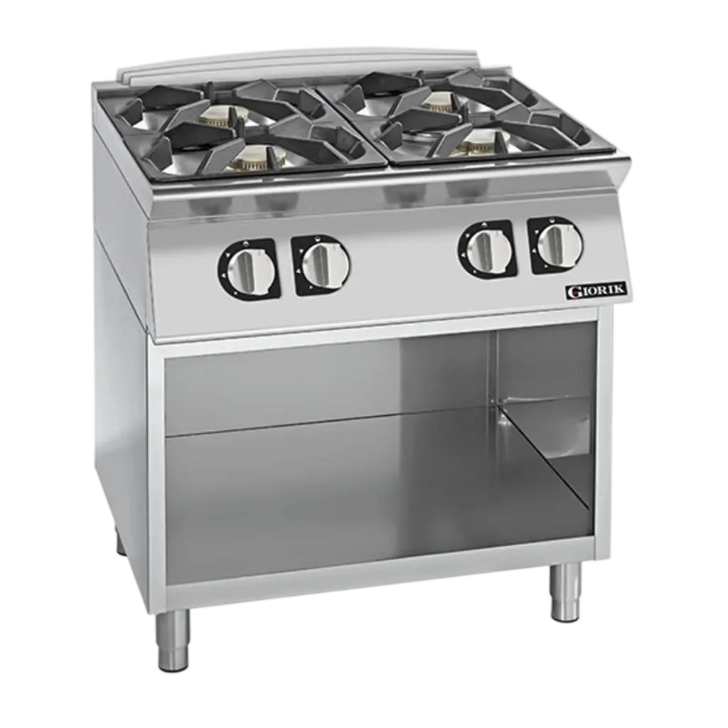 Giorik 700 Series CG740GT 4 Burner Gas Boiling Top commercial kitchen equipment