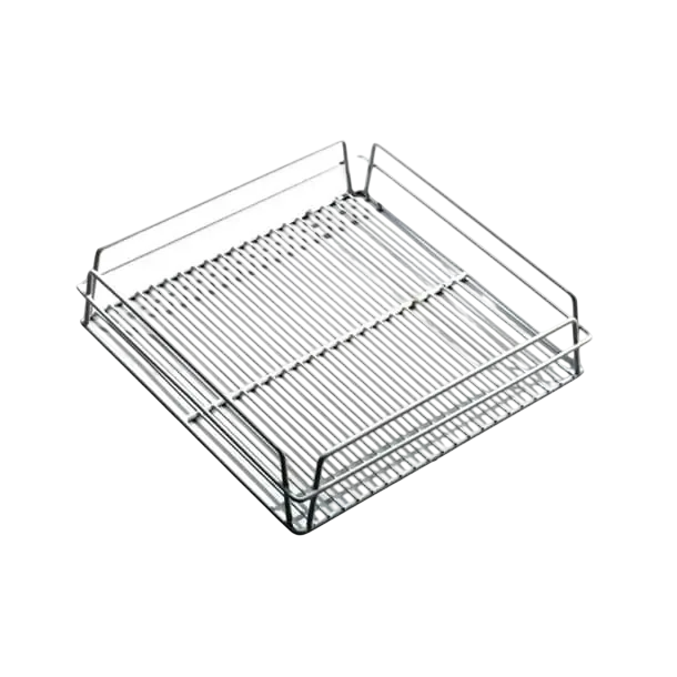 KH Glass Racks Baskets with Open Interior White 425(W)x 350(D)mm commercial kitchen equipment
