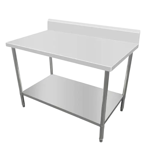 Kitchen Knock 620325 Work Bench with Splashback & Undershelf – 1200×800 commercial kitchen equipment