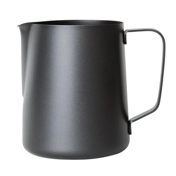 Olympia CM608 Black Non-Stick Milk Frothing Jug – 900ml commercial kitchen equipment