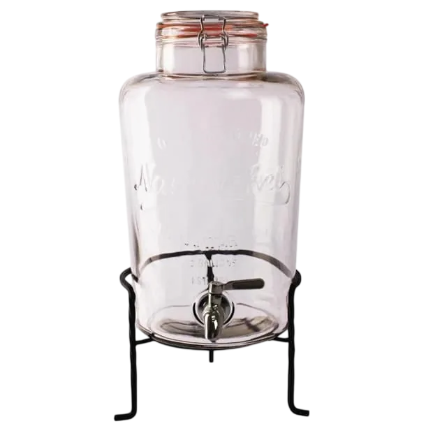 Olympia Nantucket Style Drink Dispenser with Wire Stand - 8.5Ltr commercial kitchen equipment
