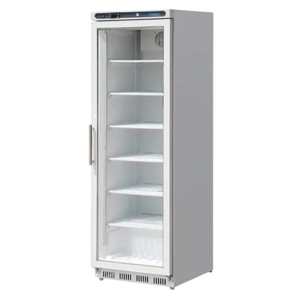 Polar CB921-A Glass Door Display Freezer – 365L White C-Series commercial kitchen equipment