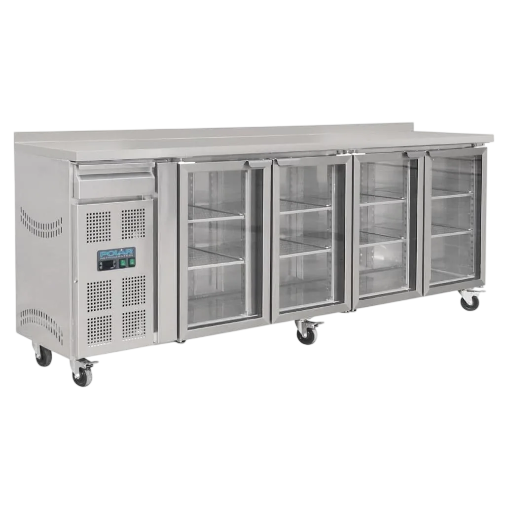 Polar U-Series Premium Bar Fridge 4 Door St/St - 720Ltr commercial kitchen equipment