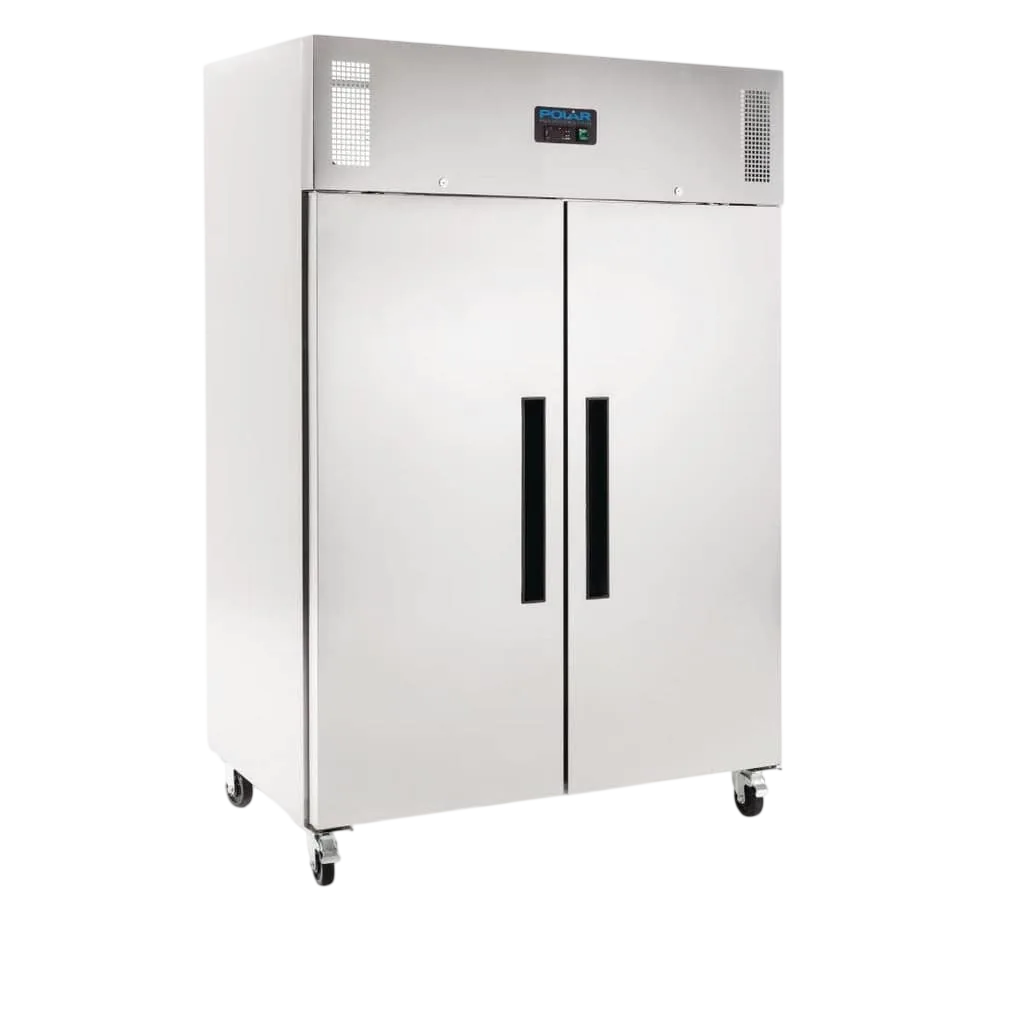 Polar G-Series 2 Door Upright Freezer | 1200L Stainless Steel Australia commercial kitchen equipment