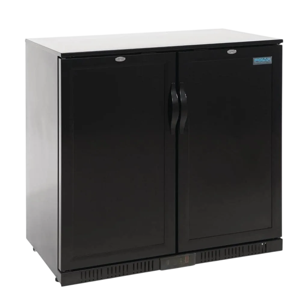 Polar GL016-A G-Series Back Bar Cooler with Solid Doors – 208L commercial kitchen equipment