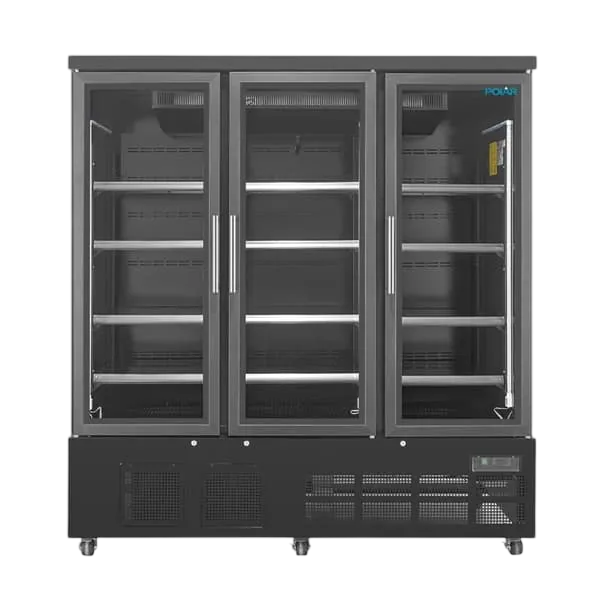 Polar GP488-A Triple Door Display Freezer – 1156L G-Series Multideck commercial kitchen equipment