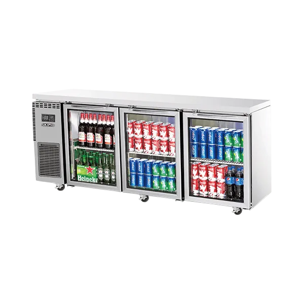 Skipio SGR18-3 Three Door Undercounter Display Fridge – 516L commercial kitchen equipment