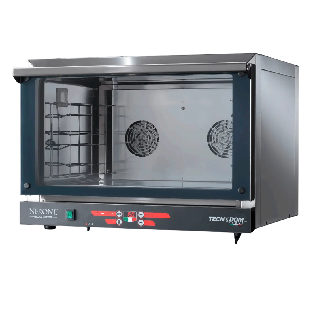 Tecnodom TDE-3BD Digital Convection Oven – 3 x 600x400mm Trays, 15A Plug commercial kitchen equipment