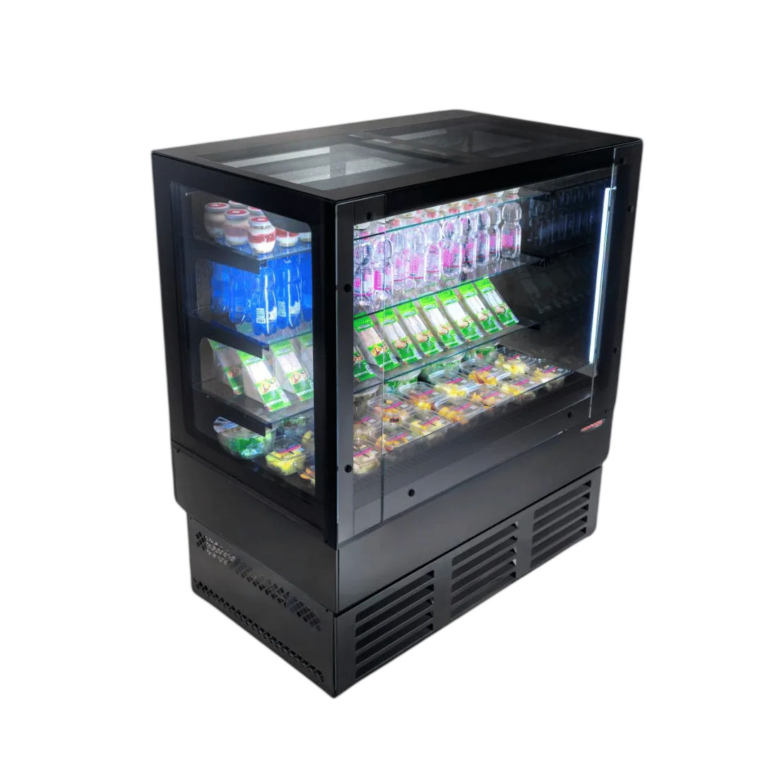 Tecnodom TDEVO-120V EVO Grab'n Go Refrigerated Square Display commercial kitchen equipment