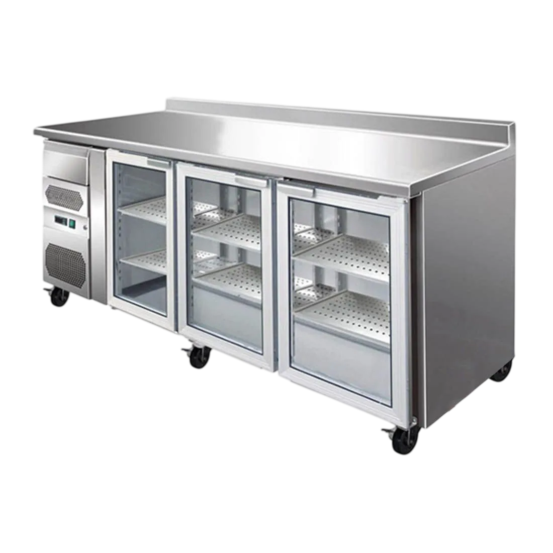 2NDs: Thermaster TROPICALISED Three Door Bar Fridge CM20G-NSW1844 commercial kitchen equipment