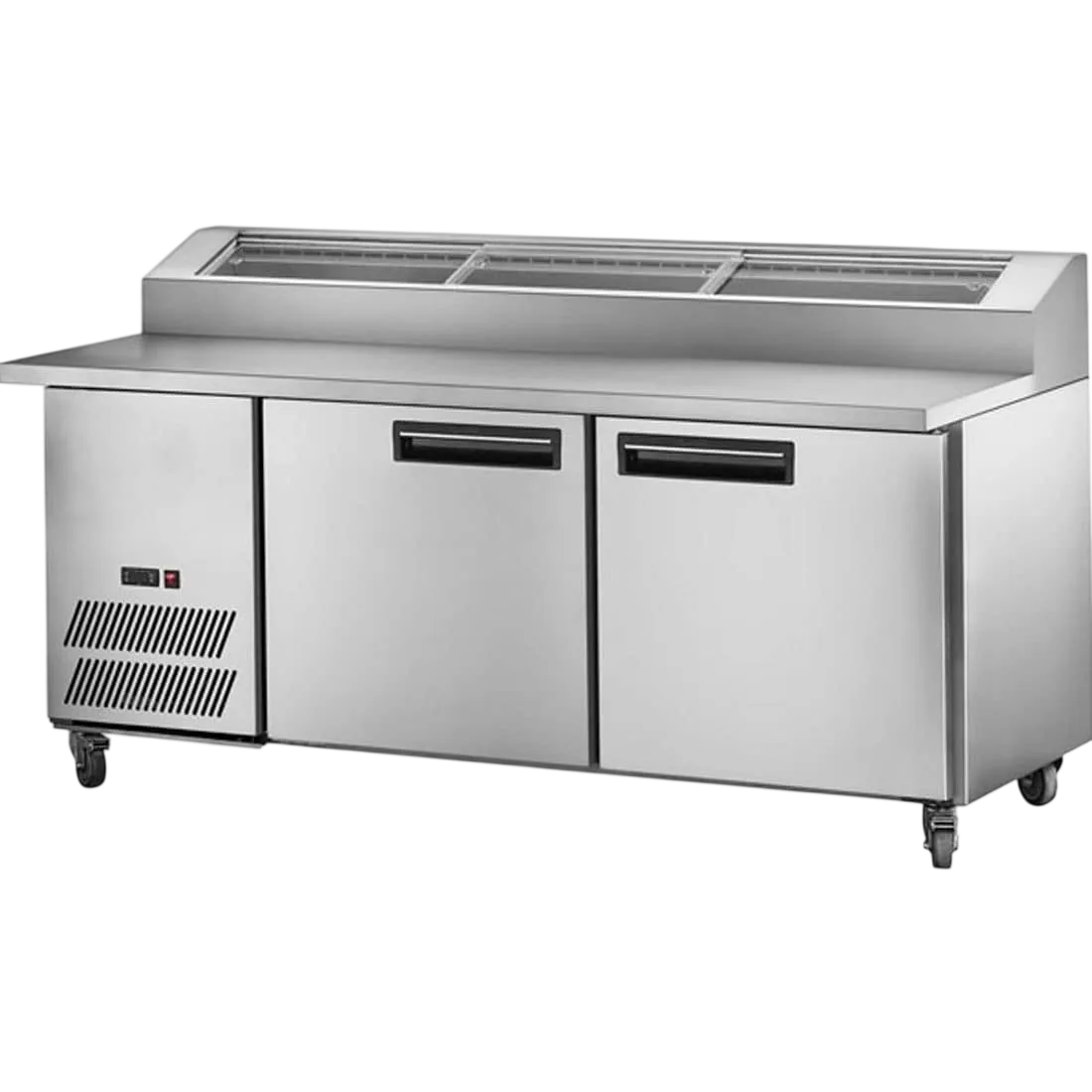 2NDs: Thermaster two door DELUXE Pizza Prep Bench PPB/15-VIC434 commercial kitchen equipment