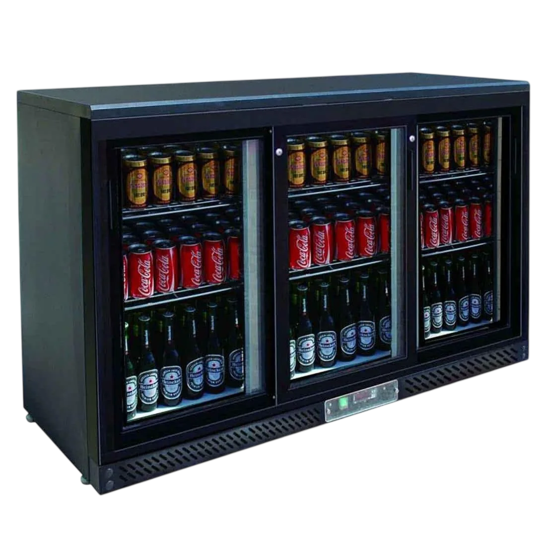 2NDs: Thermaster Three sliding door bar cooler SC316SD-NSW1756 commercial kitchen equipment