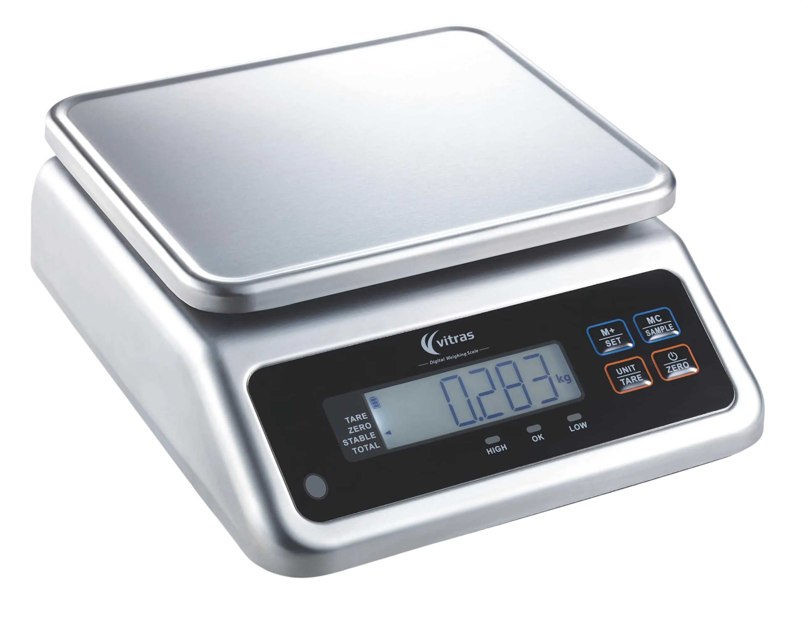 Vitras PSC9502 Dual Display 30kg Waterproof Portion Scale commercial kitchen equipment