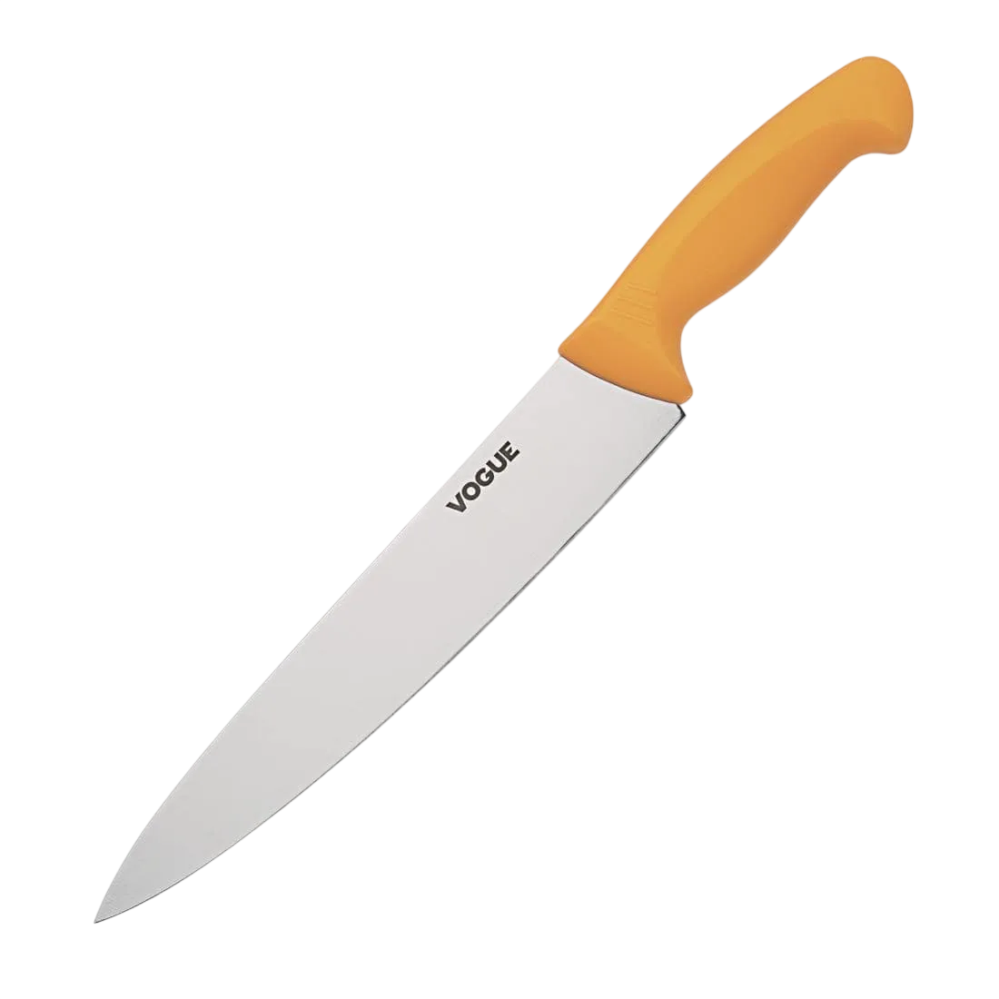 Vogue Soft Grip Pro Chef Knife St/St - 254mm 10" commercial kitchen equipment