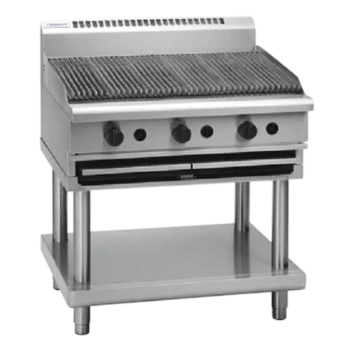 Waldorf CH8900G-LS Gas Char Grill – 900mm, 3 Burner Stand Unit commercial kitchen equipment