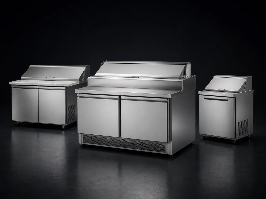 Food Prep Fridges commercial product system