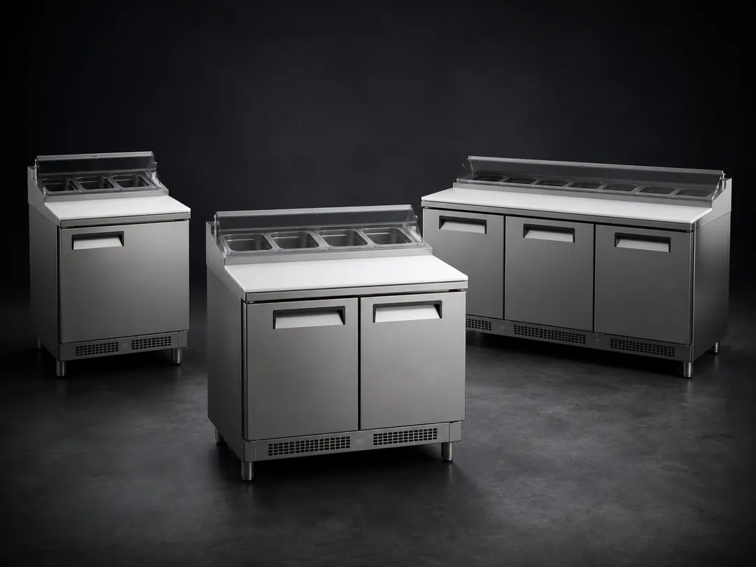 Salad Prep Fridges commercial product system