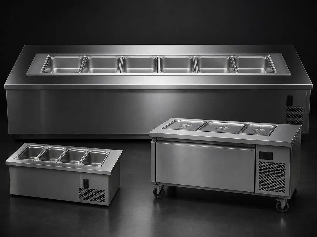 Refrigerated Buffets & Cold Wells commercial product system