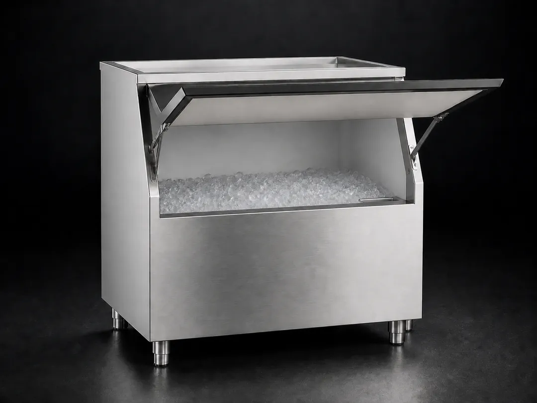 Ice Bins commercial product system