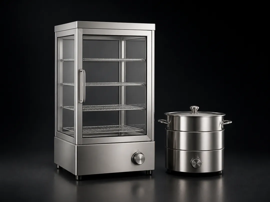 Steamer commercial product system