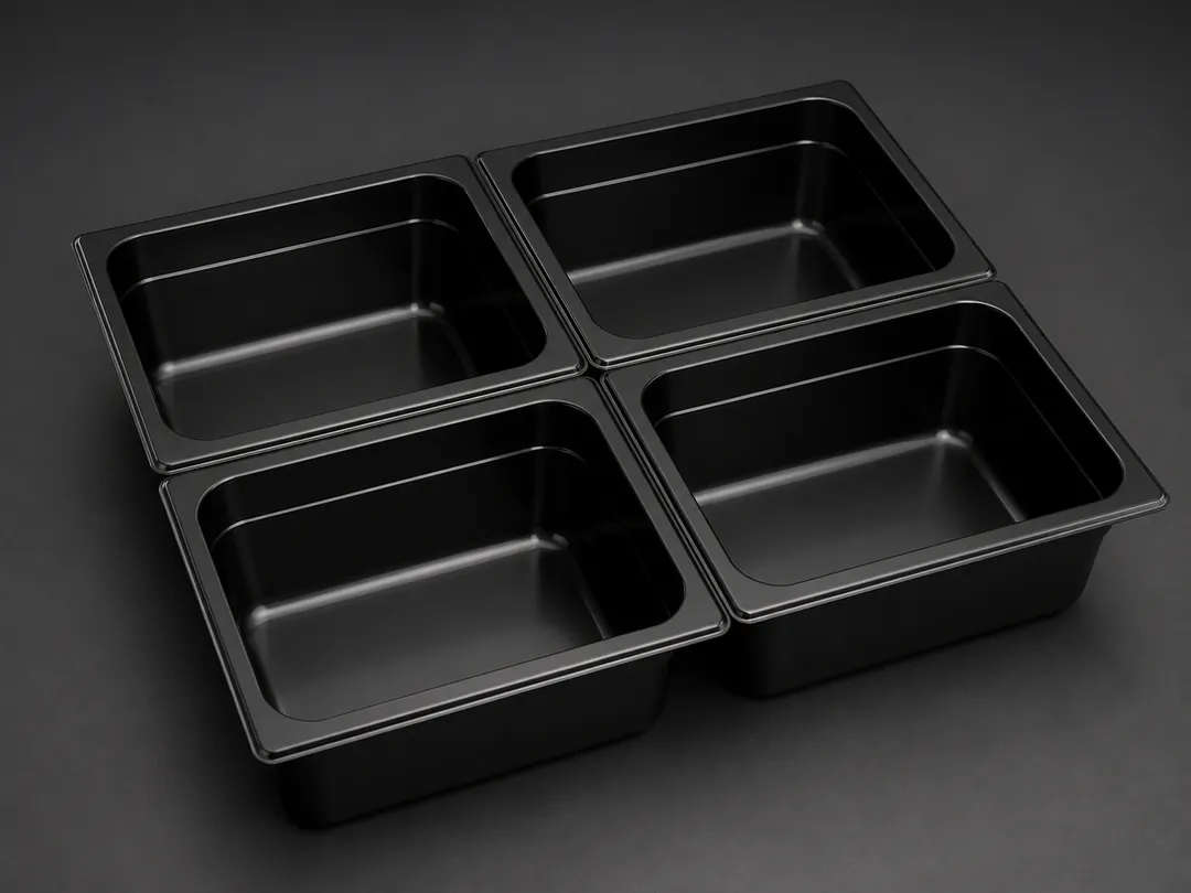 1/4 Black Polycarbonate commercial product system