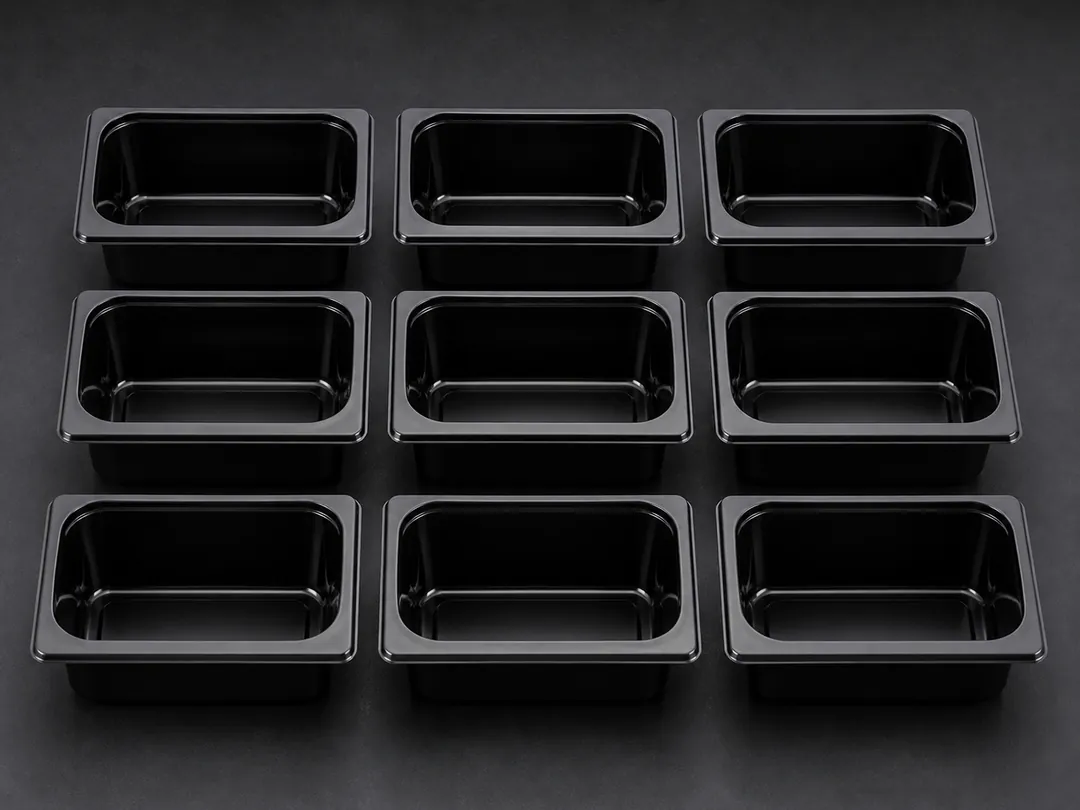 1/9 Black Polycarbonate commercial product system