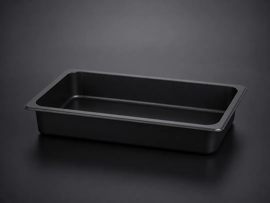1/1 Black Polypropylene Pans commercial product system