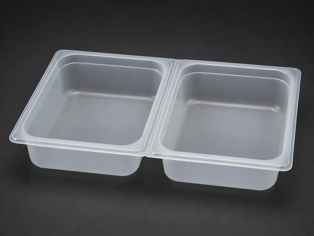 1/2 Clear Polypropylene Pans commercial product system