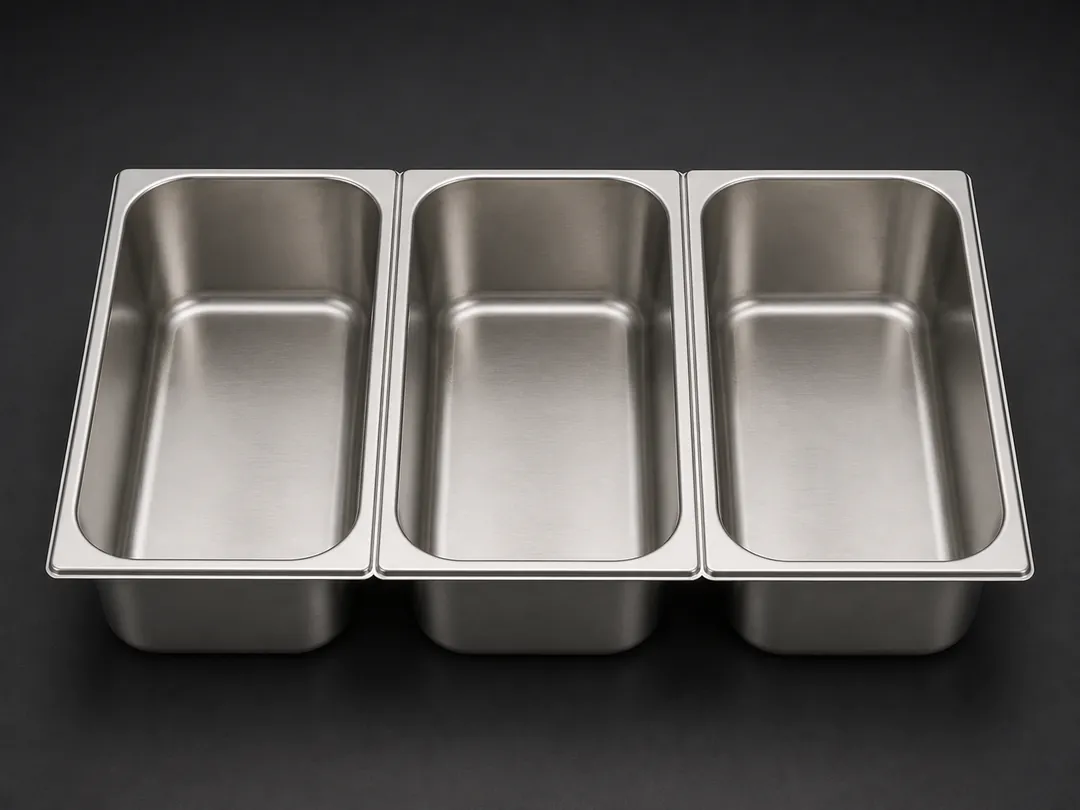1/3 Size Gastronorm Pans commercial product system