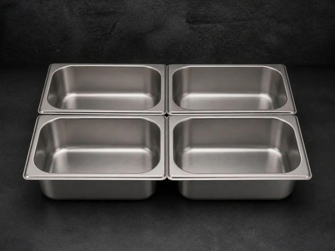 1/4 Size Gastronorm Pans commercial product system