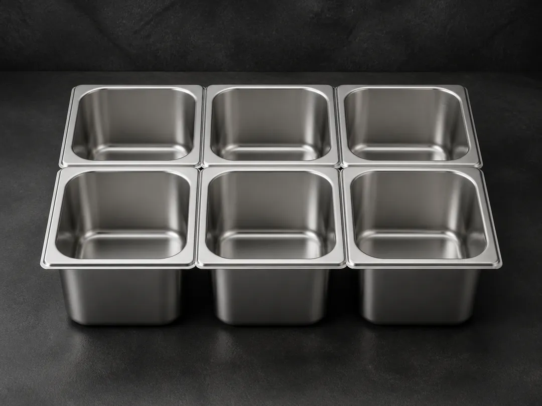 1/6 Size Gastronorm Pans commercial product system