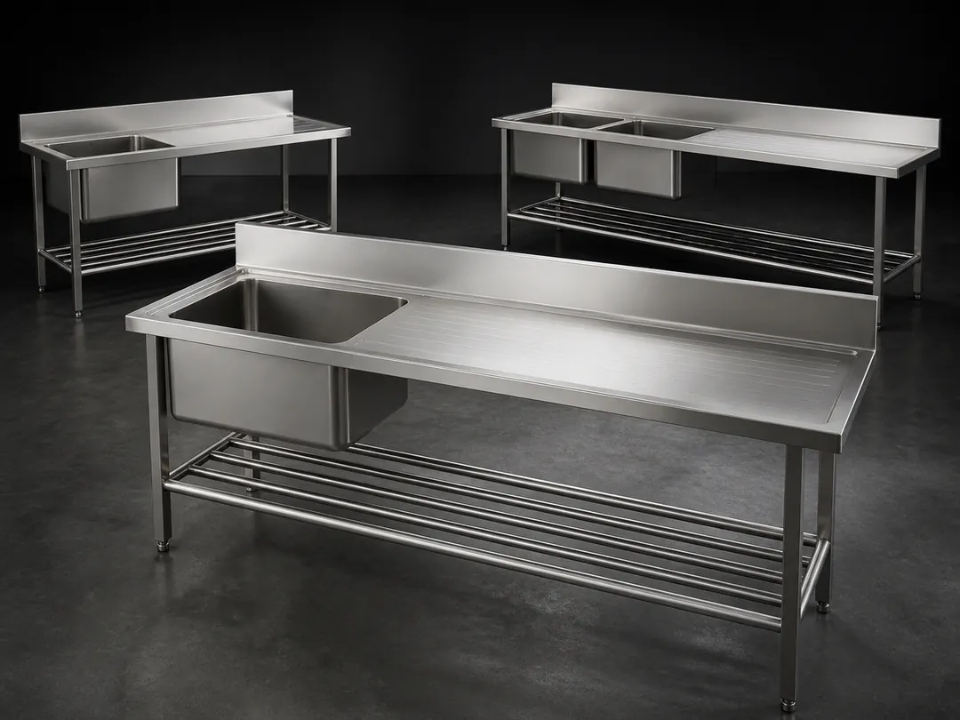 Dishwasher Inlet / Outlet Sinks commercial product system