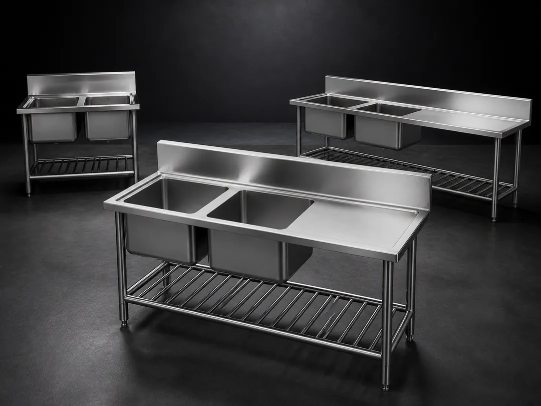 Double Sink Benches commercial product system