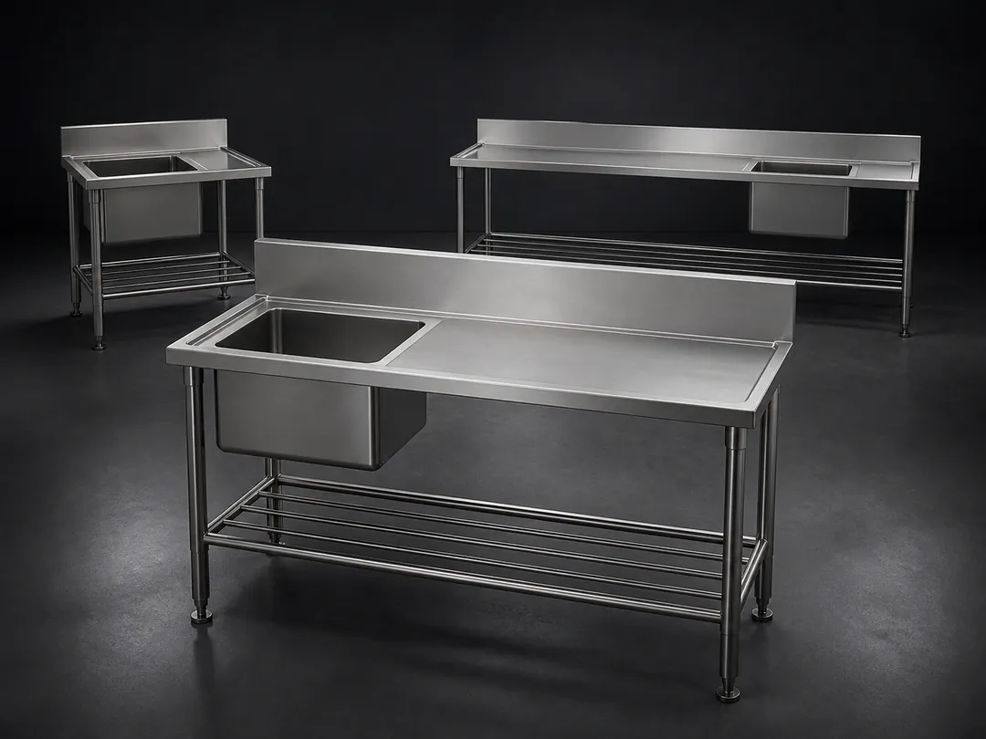 Single Sink Benches commercial product system